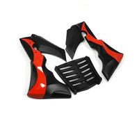 Moto Aileron Avant pour CL300 CL500 2017-2023 Carénage Inférieur Noir pour Moto Couvercle De Becquet Avant Panneau De Protection du Moteur(Red-A)