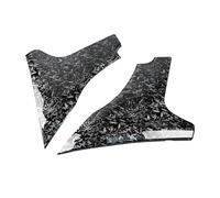 Moto Aileron Avant pour CVO Road Glide St FLTRXSTSE 2024-2025 pour FLTRXSE 2023-2025 Kit De Support De Panneau De Carénage Latéral pour Moto Ailette De Spoiler De Moto(Forging Pattern)