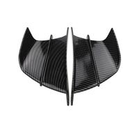 Moto Aileron Avant pour Kawasaki pour Ninja 650R ER6N ER6F ER-6N ER-6F ER-5 pour Versys pour Vulcan S 650 Kit d'ailes Aérodynamiques De Moto Becquet Aileron Moto(Carbon Fiber)