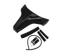 Moto Aileron Avant pour MT-09 MT09 pour FZ09 FZ-09 MT FZ 09 2017-2020 Housse Selle Passager Arrière Moto Carénage Capot Déflecteur Pare-Brise Ailette De Spoiler De Moto(Gloss Black)