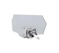 Moto Aileron Avant pour MT07 pour MT09 pour MT10 pour YZF R1 R3 FZ6 FZ6 Extension De Pare-Brise À Clipser pour Moto(Grey)