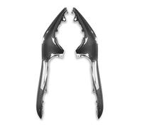 Moto Aileron Avant pour Suzuki GSX-S1000 GSXS1000 GSXS 1000 2015-2020 Carénage Supérieur Feu Arrière Selle Passager Et Protection Latérale Moto Ailette De Spoiler De Moto(B-Carbon Fiber Look)