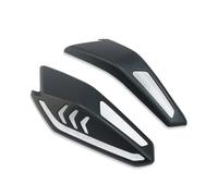 Moto Aileron Avant pour XMAX300 pour XMAX-300 pour Xmax 300 2023 2024 2025 Cache Feu Arrière Moto Protection Décorative Clignotants Arrière Ailette De Spoiler De Moto(Matte Black)