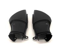 Moto Aileron Avant pour YZF R1 pour YZF-r1 R1 YZFR1 2009-2014 Carénage Latéral Supérieur Avant en Peinte avec Cache Refroidisseur D'admission d'air Ailette De Spoiler De Moto(D-Matte Black)