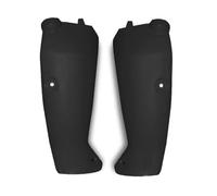 Moto Aileron Avant pour YZF R1 pour YZF-r1 R1 YZFR1 2009-2014 Carénage Latéral Supérieur Avant en Peinte avec Cache Refroidisseur D'admission d'air Ailette De Spoiler De Moto(C-Matte Black)