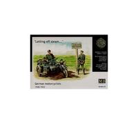 Moto Allemande Avec Side-Car Et Motocyclistes 1940-43 - Master Box Mb3539-Master Box