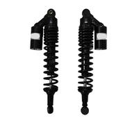 Moto Amortisseur Arrière Amortisseur pneumatique de moto à ressort de 8 mm 370 mm 400 mm pour YFZ350 YFZ450 YFM660 XT500 pour