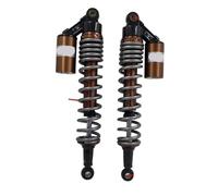 Moto Amortisseur Arrière Amortisseur pneumatique de moto à ressort de 8 mm 370 mm 400 mm pour YFZ350 YFZ450 YFM660 XT500 pour