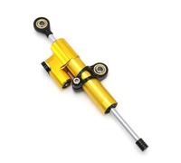 moto amortisseur guidon Compatible Avec R1200GS LC 2013 2014 2015 2016 2017 Amortisseurs De Direction De Moto Stabilisateur De Guidon Stabilisateur Réglable Universel(Yellow)
