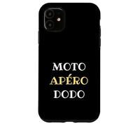 Moto apero Dodo Humour Motard Homme Biker Humoristique Coque pour iPhone 11