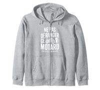 Moto Apéro Homme Humour Idée Cadeau Motard Drôles Bière Sweat à Capuche