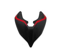 moto arrière carénage Capot siège arrière moto carénage siège arrière pour Ducati pour Panigale V4 V4S V4R V2 2018-2024 coque siège arrière passager Capot Carénage Arrière(Black-shell)