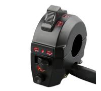 Moto ATV Guidon Gauche Côté Droit Interrupteur De Commande Feux De Route/croisement Clignotant Klaxon Interrupteur Pièces Guidon Interrupteur de Commande Moto(3)