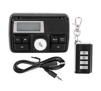 Moto Audio MP3 Radio SystèMe de Son Haut-Parleurs StéRéO Bluetooth éTanche FM 5 Fonctions D'éGalisation éCran LCD USB / SD TF
