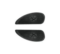 Moto Autocollants Réservoir Couvercle Autocollant Noir Réservoir Carburant Protection Latérale Réservoir Genouillère Poignée Universelle pour pour pour Moto