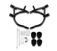 Moto Autoroute Crash Bar pour CFMOTO 450-NK 450 SR 450NK 450SR Barre De Protection De Pare-Chocs en Acier Accessoires De Protection Contre Les Chutes Moto Crash Bar(A-Black)