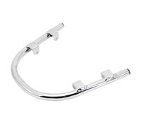 Moto Autoroute Crash Bar Pour Piaggio Pour Vespa Pour GTS 300 250 Pour GTV 300 Pare-chocs Garde-boue Avant Barres Protection Garde-boue Cadre Rail Protection(Silver)