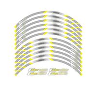 Moto Avant Arrière Roues Bord Extérieur Jante Autocollant Réfléchissant Bande Roue Décalcomanies pour B&MW C650 Sport (Couleur : 3)