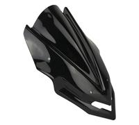 Moto Avant Pare Brise Pare-Brise pour Kawasaki pour Z900 pour Z 900 2017 2018 2019 Accessoires Moto Carénage Pare-Brise Avant ABS Protection Saut Vent (Couleur : Le Noir)