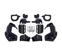 Moto Barre De Protection Pour Touring Pour Road King Street Pour Electra Glide 1983-2013 Moto Carénages Jambe Ventilés Inférieurs Bouchon Boîte À Gants(Upainted Black)