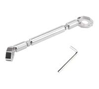 Moto Barre Transversale D'équilibre Support De Téléphone Portable pour CB400X, CB500X, NC750, Tige Voltmètre, Accessoires Guidon(Silver)