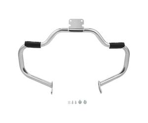 Moto Barres Protection pour Vstar 400 pour Classic 1998-2016 pour Dragstar 650 pour Custom 1997 2011 2010 Barre De Protection Moteur De Moto Moto Crash Bumper(Chrome)