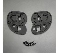 Moto Base de visière de casque for HJ-09. Kit de pivot de plaque de base for visière de casque de moto compatible avec CL-15, CL-16, CL-SP, CL-17, CS-15, CS-R1, CS-R2, CS-R3. Accessoires de casque