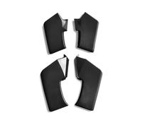 Moto Becquet Avant pour Ducati pour Streetfighter V4 V4S SP V2 2020 2021 2022 2023 Kit d'ailes De Moto Fixes Spoiler Carénage(Noir)