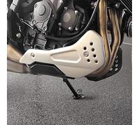 Moto Bellypan Belly Pan Lower Panel Spoiler Carénage Cowling Cover Engine Guard Châssis Carénage Kit de Cadre de carrosserie pour Trident 660 Trident660 2021 2022 2023 Accessoires (Titane)