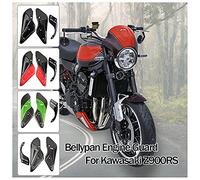 Moto Bellypan Moteur châssis carénage Panneau inférieur carénage échappement Bouclier Garde Protection Couverture Corps Cadre Kit pour Z900RS Z900 RS Z 900 RS 2018-2021 2022 2023 (Vert)