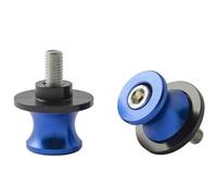 Moto Bequille Diabolos Coloré M6 Chrome Accessoires Garage Reparation Bleu