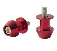 Moto Bequille Diabolos Coloré M6 Chrome Accessoires Garage Reparation Rouge