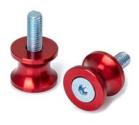 Moto Bequille Diabolos Coloré M8 Chrome Accessoires Garage Reparation rouge