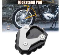 Moto Béquille Extension Agrandisseur Côté Béquille Support Pad Ton argent