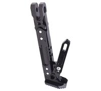 Moto BéQuille LatéRale Béquille de Moto support de coup de pied pied support latéral support de béquille de stationnement Pit Bike Moto accessoires de Moto universel BéQuille De Moto ( Color : Black )