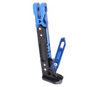 Moto BéQuille LatéRale Béquille de Moto support de coup de pied pied support latéral support de béquille de stationnement Pit Bike Moto accessoires de Moto universel BéQuille De Moto ( Color : Blue )