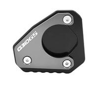 Moto BéQuille LatéRale, LatéRale De Moto Moto Kickstand Extension Plaque Pied Pied côté Tableau Agrandir PAD FIT UTILISATION Utilisation adaptée pour BMW G310GS G 310GS G 310 GS 2017 2018(Titanium)