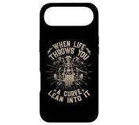 Moto Biker When Life Throws You A Curve Lean Into It Coque pour iPhone Air