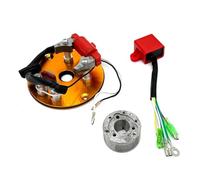 Moto Bobines Allumage Stator Magnéto Kit De Stator Rotor Interne Bobine Magnétique pour Moto LF YX 50/110/125/150/160cc, Scooter, Kart, Quad, Moteur Horizontal
