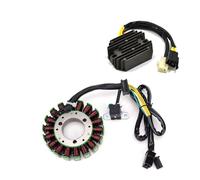 Moto Bobines Allumage Stator Magnéto Régulateur De Tension Bobine Stator Moteur, Redresseur pour SV650 SV650S 1999 2000 2001 SV-650 avec Joint SV 650 S 2002