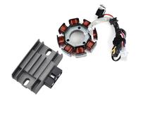 Moto Bobines Allumage Stator Magnéto Régulateur De Tension Bobine Stator Moteur, Redresseur pour XT125 XT125R XT125X YBR125 YBR125ED YBR125ESD 3D9 avec Joint