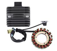 Moto Bobines Allumage Stator Magnéto Régulateur De Tension Bobine Stator Moteur, Redresseur pour YFM660 YFM660FA Grizzly 660 Metallic pour Édition Spéciale avec Joint