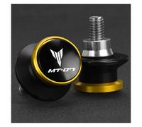 Moto Bobines De Bras Oscillant De Stationnement Pour MT-07 FZ-07 MT 07 FZ MT07 FZ07 2014-2024 Moto 6MM Bras Oscillant Bobine Support Arrière Vis Coulisseau(Aa-13)