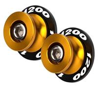 Moto, Bobines De Bras Oscillant De Stationnement Pour ZRX 1200 2001-2016 1200R Protections De Bras Oscillant Arrière Robustes M10 Glissières Pour Moto(Aa-6)