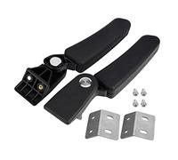 Moto Boîte Accoudoirs - moto passager arrière pliant Top Case arrière Boîte siège Accoudoirs Compatible avec B-M-VV Yamaha