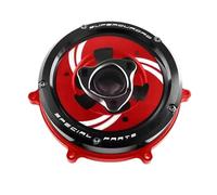 Moto boîtier de Stator Convient pour pour Panigale 959/1199/1299 V2 V4 Couvercle d'embrayage De Moto Couvercle De Protection De Moteur Transparent Amélioré