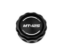 Moto Bouchon Réservoir Liqui Frein Bouchon De Réservoir Liquide Frein Arrière pour Moto pour MT125 MT 125 MT-125 2008-2019, Couvercle Cylindre Et Bouchons Valve Pneu, Accessoires