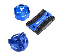 Moto Bouchon Réservoir Liqui Frein Couvercle De Réservoir De Liquide De Frein Avant Et Arrière Moto pour MT07 2024 2023 MT 07 FZ07 2014-2024 2022, Accessoires De Bouchon D'huile Moteur