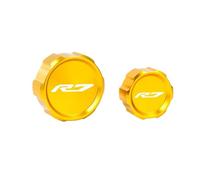 Moto Bouchon Réservoir Liqui Frein Couvercle De Réservoir De Liquide De Frein Avant Et Arrière pour Moto pour YZFR7, YZF R7, YZF-R7 2021-2024, 2023, Bouchon De Remplissage D'huile