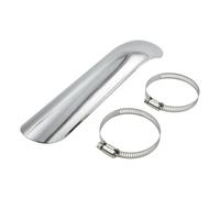 Moto Bouclier Thermique Protection Thermique pour Pot D'échappement De Moto pour Electra Glide King 1995-2008 Et pour Sportster 1200 Low Street Bob 2006-2011